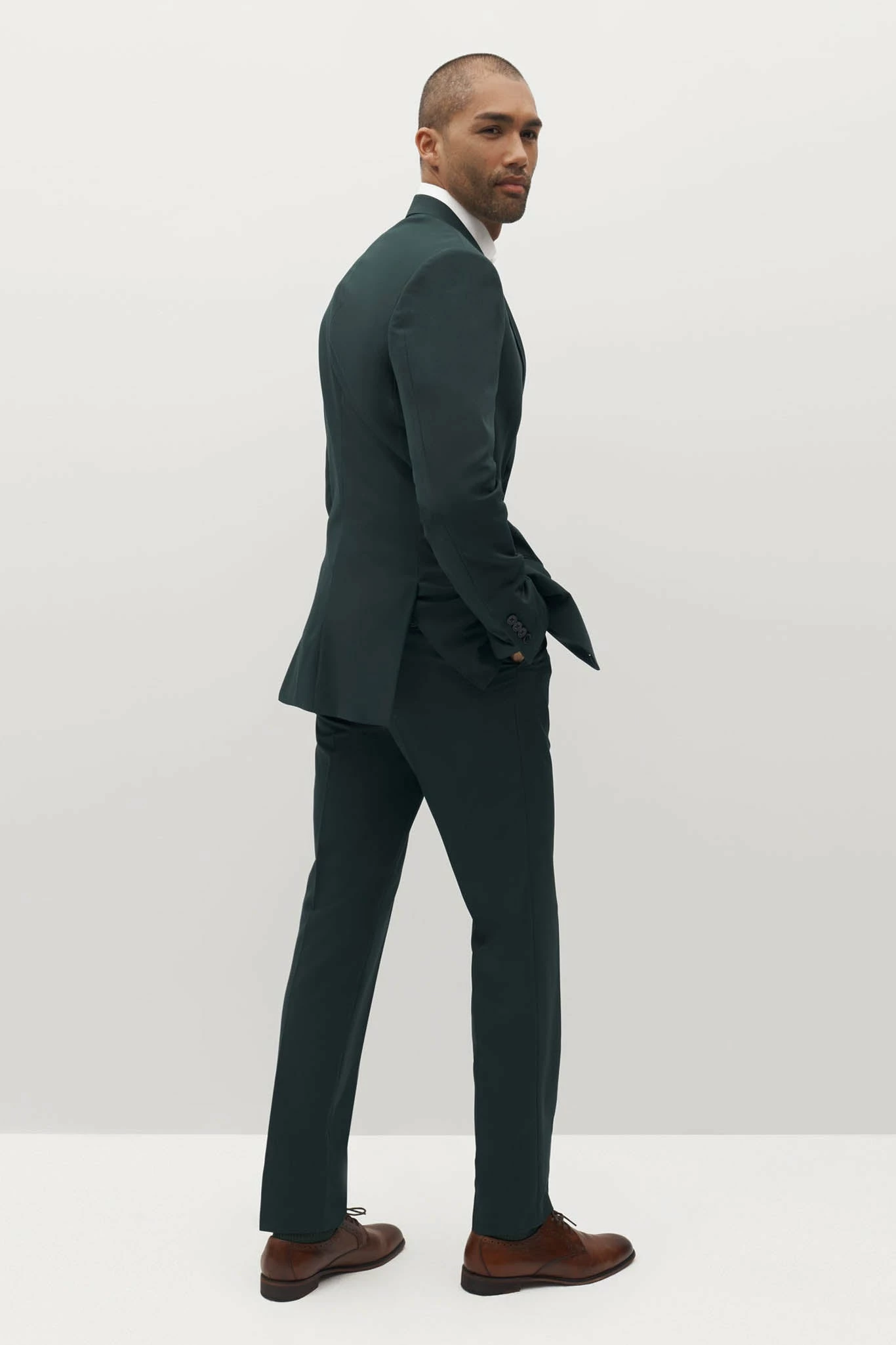 Dark Green Suit Jacket By SuitShop 7 Dark Green Suit Jacket By SuitShop - Image 7