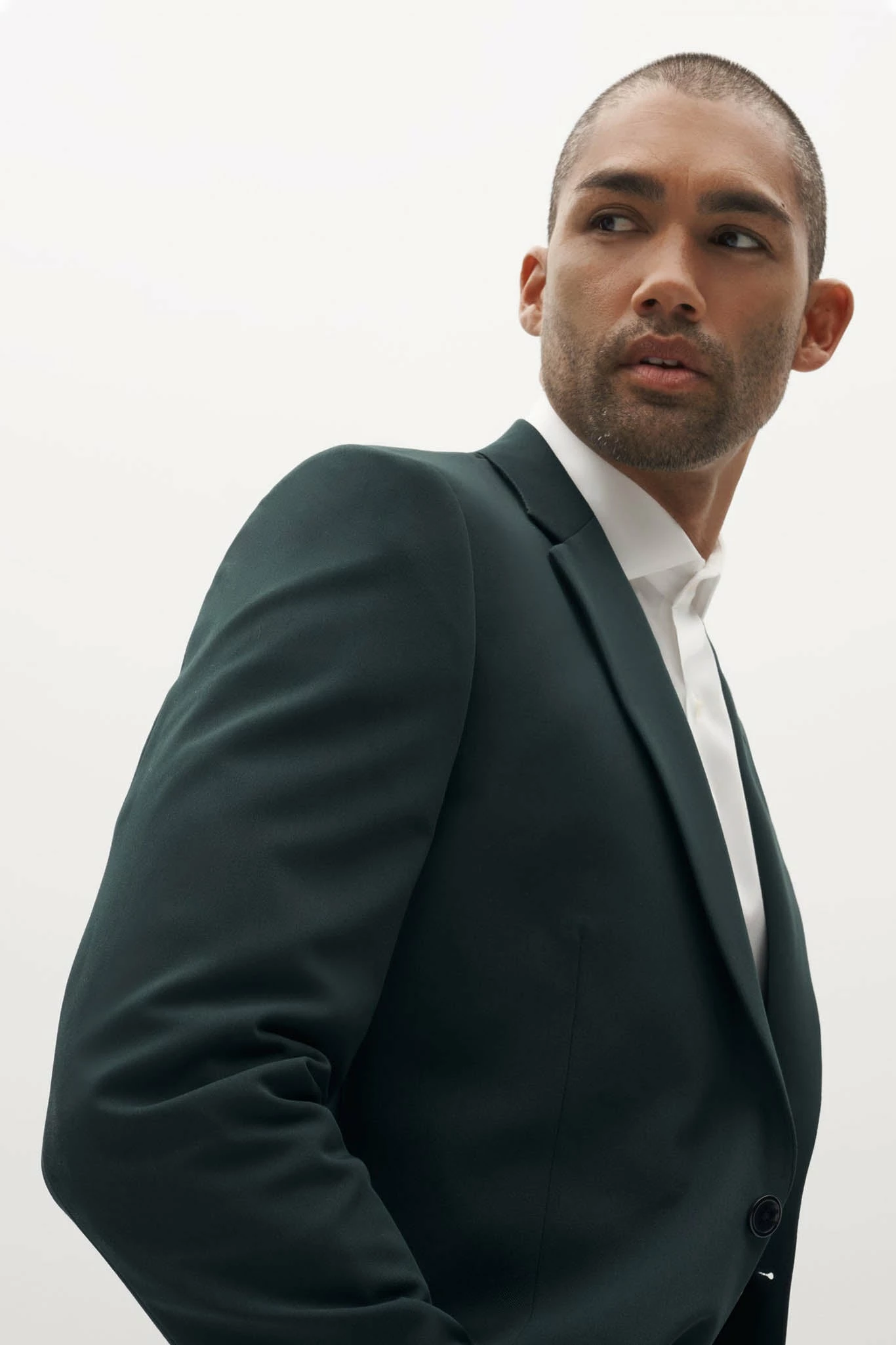 Dark Green Suit Jacket By SuitShop 6 Dark Green Suit Jacket By SuitShop - Image 6