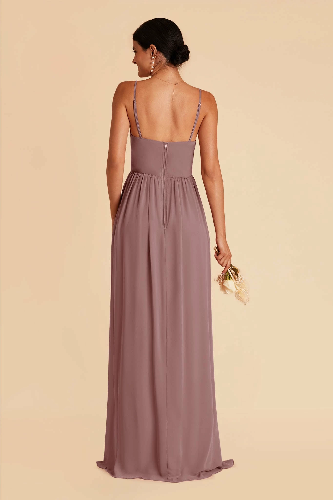 August Convertible Dress - Dark Mauve 5 August Convertible Dress - Dark Mauve - Image 5
