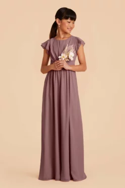 Celine Junior Dress - Dark Mauve
