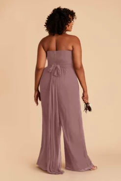 Gigi Convertible Jumpsuit - Dark Mauve -US Skirt Sales 2024 dark mauve gigi convertible plus size bridesmaid jumpsuit 03 3c0de041 376a 429b 8481 3e57e39ef6e4