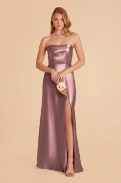 Mia Shiny Satin Convertible Dress - Dark Mauve 16 Mia Shiny Satin Convertible Dress - Dark Mauve -US Skirt Sales 2024 dark mauve mia convertible satin bridesmaid dress 05 28e80546 5a2d 4fd0 b104 94c812b1513f