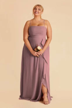 Winnie Convertible Chiffon Dress - Dark Mauve -US Skirt Sales 2024 dark mauve winnie convertible slit plus size bridesmaid dress 01 d72c9a4d 9b82 4825 9552 be68b3ba76b7