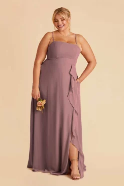 Winnie Convertible Chiffon Dress - Dark Mauve -US Skirt Sales 2024 dark mauve winnie convertible slit plus size bridesmaid dress 03 931ea24a 4788 447b b41d db622418b36e
