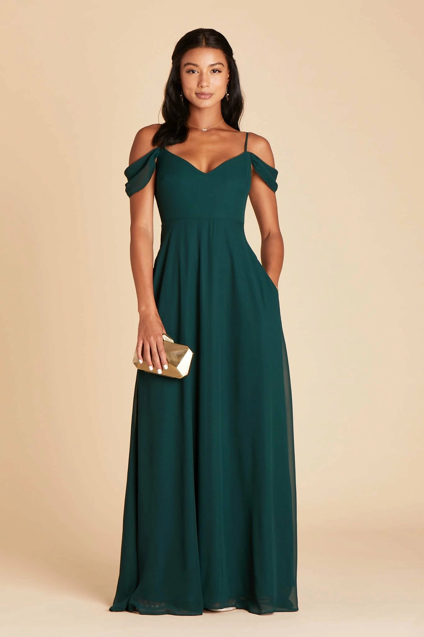 Devin Convertible Dress - Emerald 8 Devin Convertible Dress - Emerald - Image 8