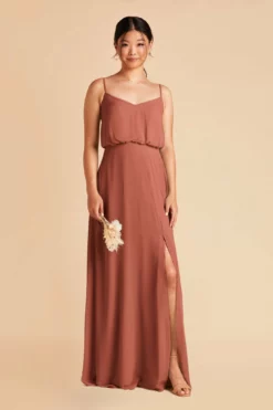 Gwennie Dress - Desert Rose -US Skirt Sales 2024 desert rose gwennie bridesmaid dress 01