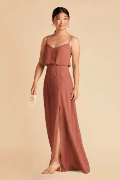 Gwennie Dress - Desert Rose -US Skirt Sales 2024 desert rose gwennie bridesmaid dress 04