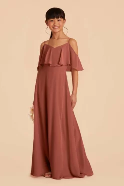 Janie Convertible Junior Dress - Desert Rose -US Skirt Sales 2024 desert rose janie convertible junior bridesmaid dress 04