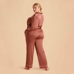 Jonny Satin Pajama Pants - Desert Rose 31 Jonny Satin Pajama Pants - Desert Rose -US Skirt Sales 2024 desert rose jonny plus size satin long sleeve pajama top and pants bridesmaid pajamas 03 6806aac5 a242 41fc b832 72c6c0ae35e1