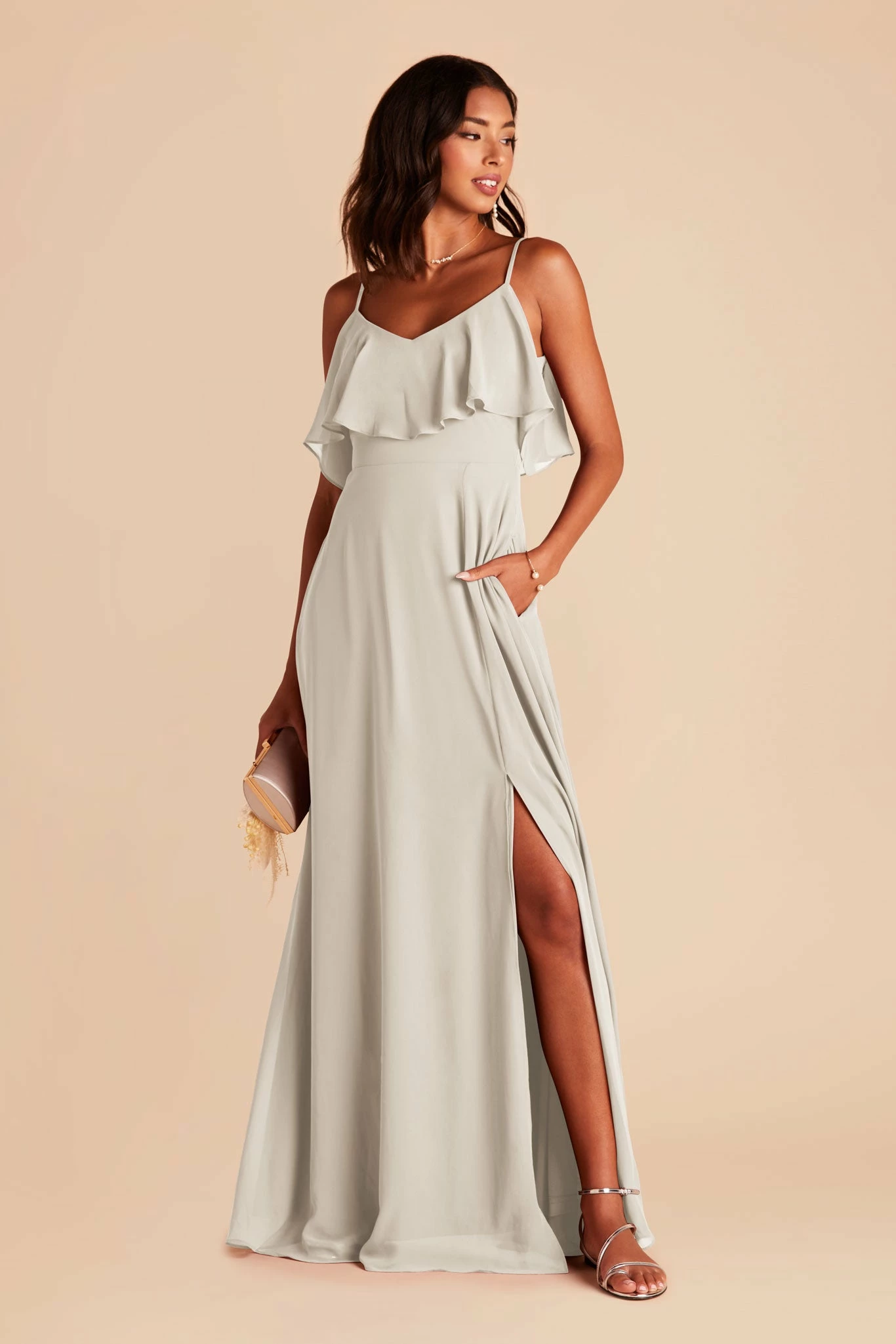 Jane Convertible Dress - Dove Gray 5 Jane Convertible Dress - Dove Gray - Image 5