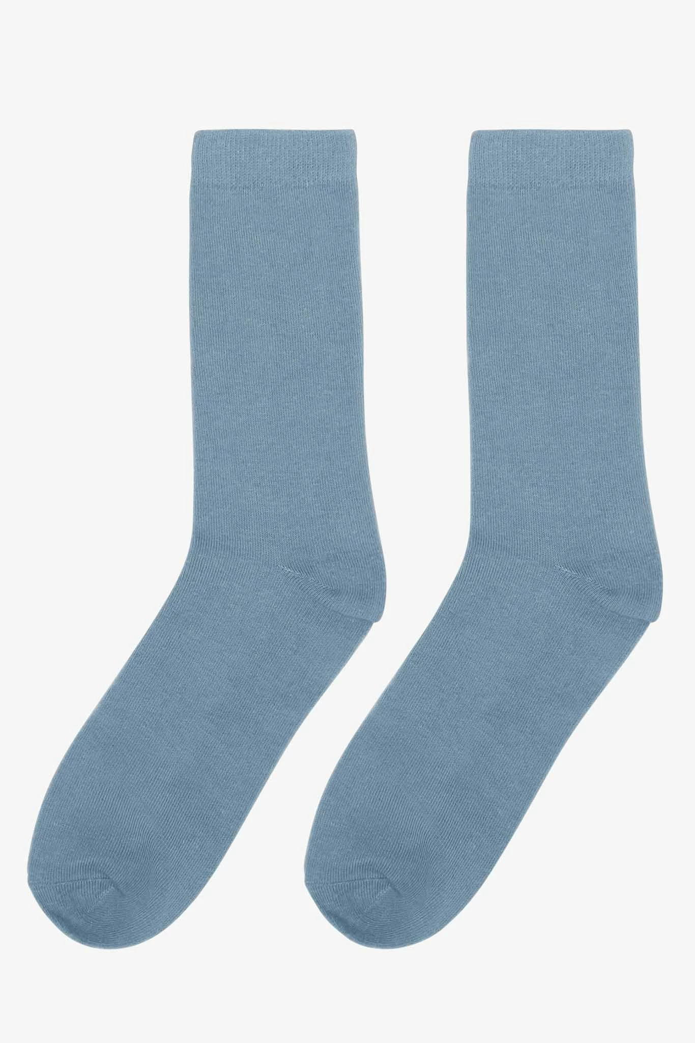 Groomsmen Socks - Dusty Blue 3 Groomsmen Socks - Dusty Blue - Image 3