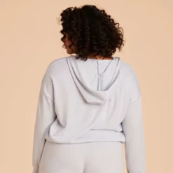 Zip Up Hoodie - Dusty Blue -US Skirt Sales 2024 dusty blue hoodie plus size loungewear 06 bcf36c4a 8141 48f4 bc37 bffc117132af