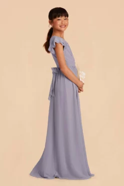 Celine Junior Dress - Dusty Lilac -US Skirt Sales 2024 dusty lilac celine junior bridesmaid dress 04
