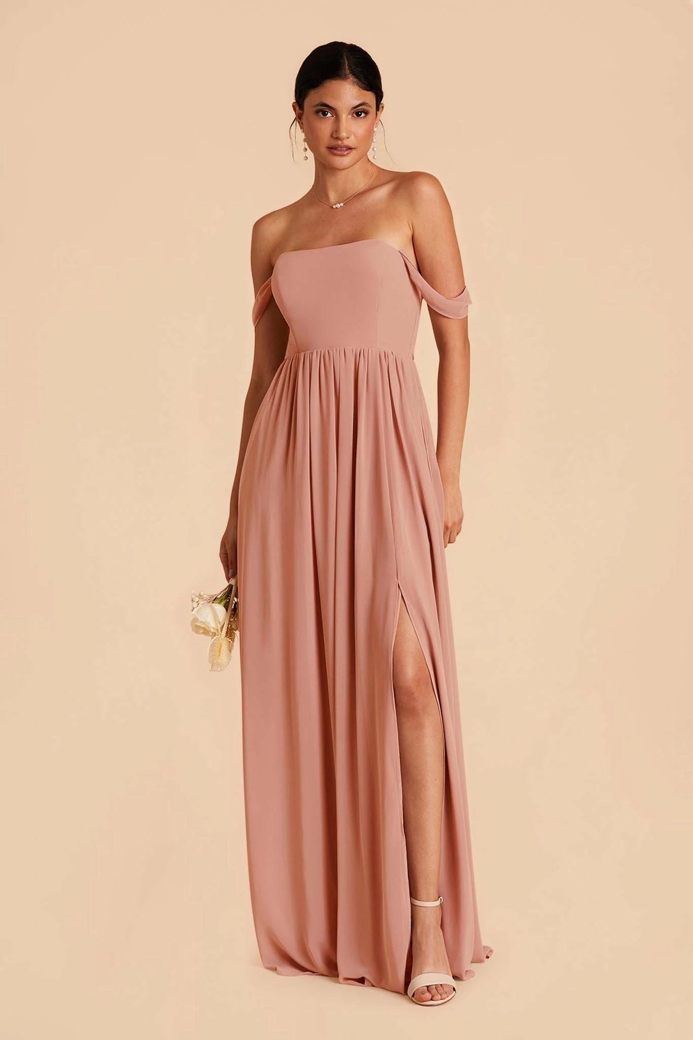 August Convertible Dress - Dusty Rose 1 August Convertible Dress - Dusty Rose