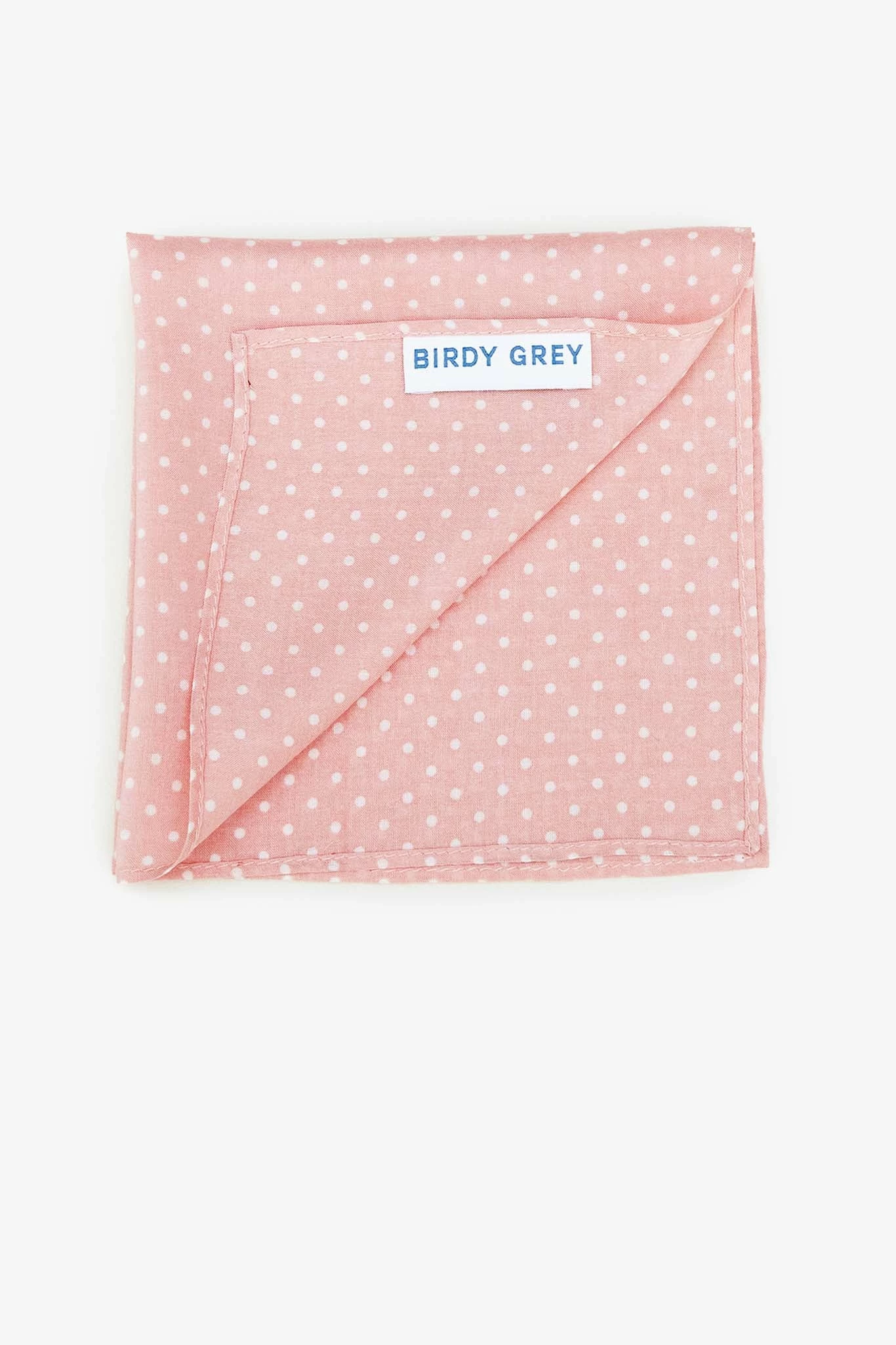 Didi Pocket Square - Dusty Rose Dot 2 Didi Pocket Square - Dusty Rose Dot - Image 2