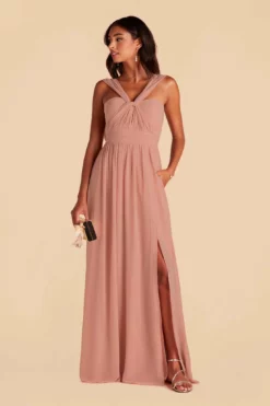 Grace Convertible Dress - Dusty Rose