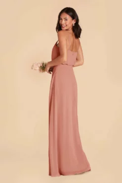 Gwennie Dress - Dusty Rose -US Skirt Sales 2024 dusty rose gwennie non slit convertible bridesmaid dress 04
