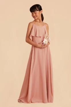 Janie Convertible Junior Dress - Dusty Rose -US Skirt Sales 2024 dusty rose janie junior convertible bridesmaid dress 02