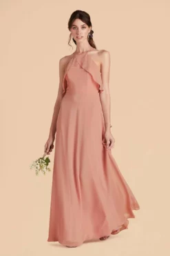 Jules Dress - Dusty Rose