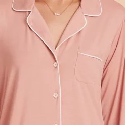 Kamryn Sleepshirt - Dusty Rose -US Skirt Sales 2024 dusty rose kamryn sleepshirt bridesmaid pajama 01TMS LIVE PREVIEW