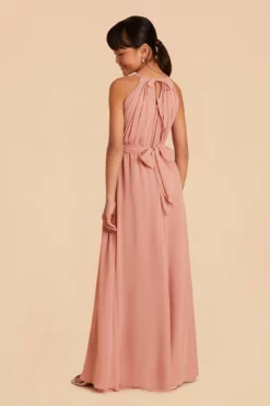 Sienna Junior Dress - Dusty Rose -US Skirt Sales 2024 dusty rose sienna junior convertible bridesmaid dress 05