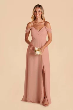 Spence Convertible Dress - Dusty Rose