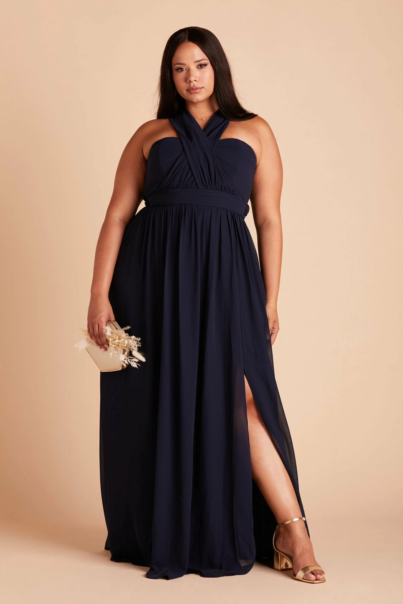 Grace Convertible Dress - Navy 2 Grace Convertible Dress - Navy - Image 2