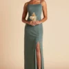 Benny Crepe Dress - Sea Glass
