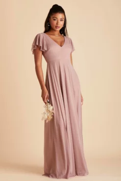 Hannah Dress - Mauve