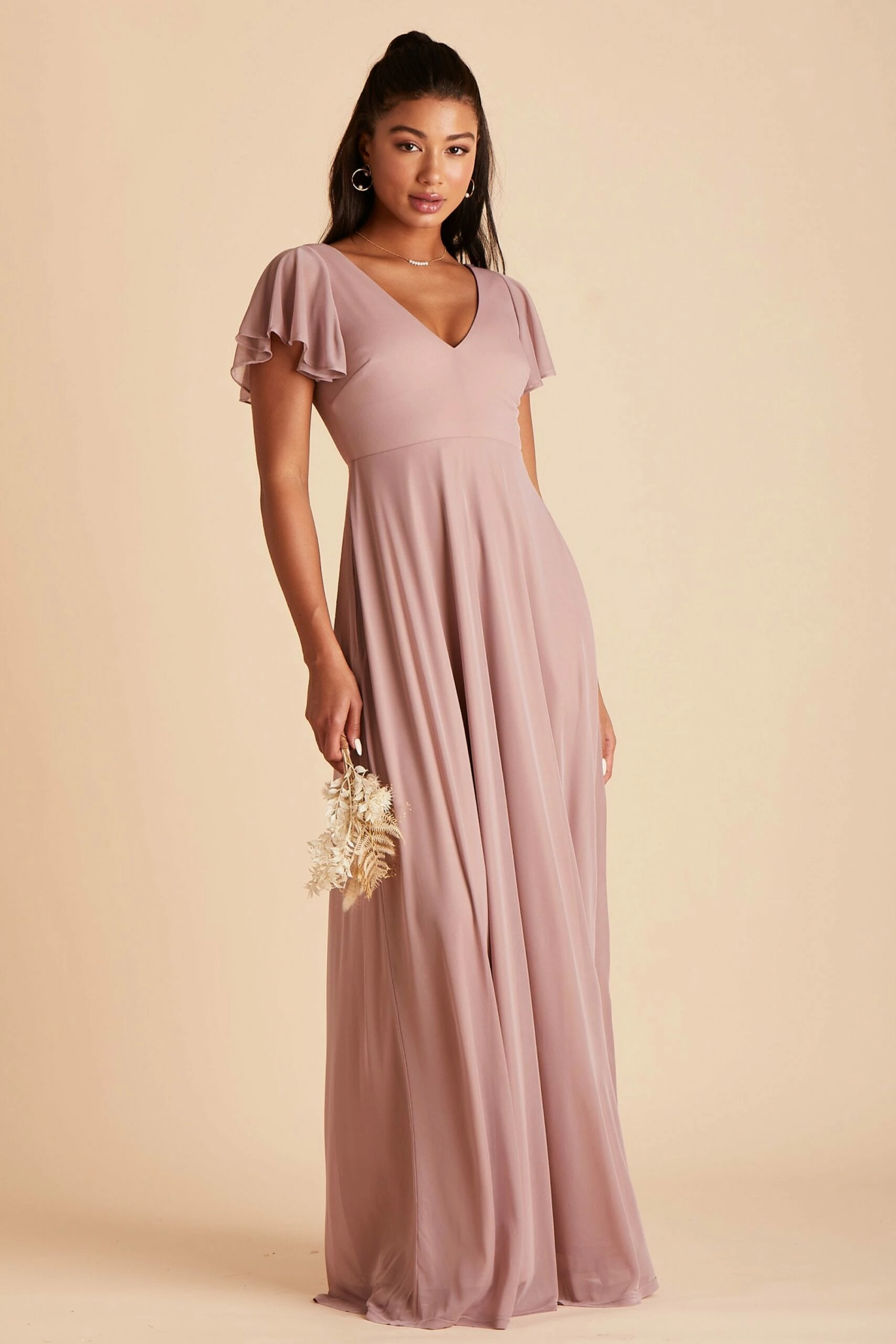 Hannah Dress - Mauve 1 Hannah Dress - Mauve