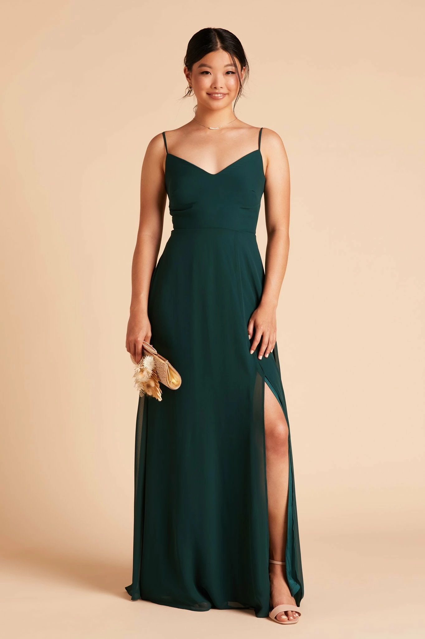 Devin Convertible Dress - Emerald 1 Devin Convertible Dress - Emerald