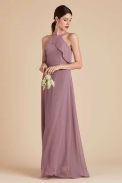 Jules Dress - Dark Mauve
