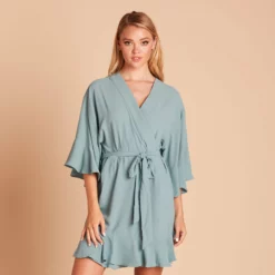 Kenny Ruffle Robe - Sea Glass 16 Kenny Ruffle Robe - Sea Glass -US Skirt Sales 2024 ee3e413075cdf1ee694016bba7930950
