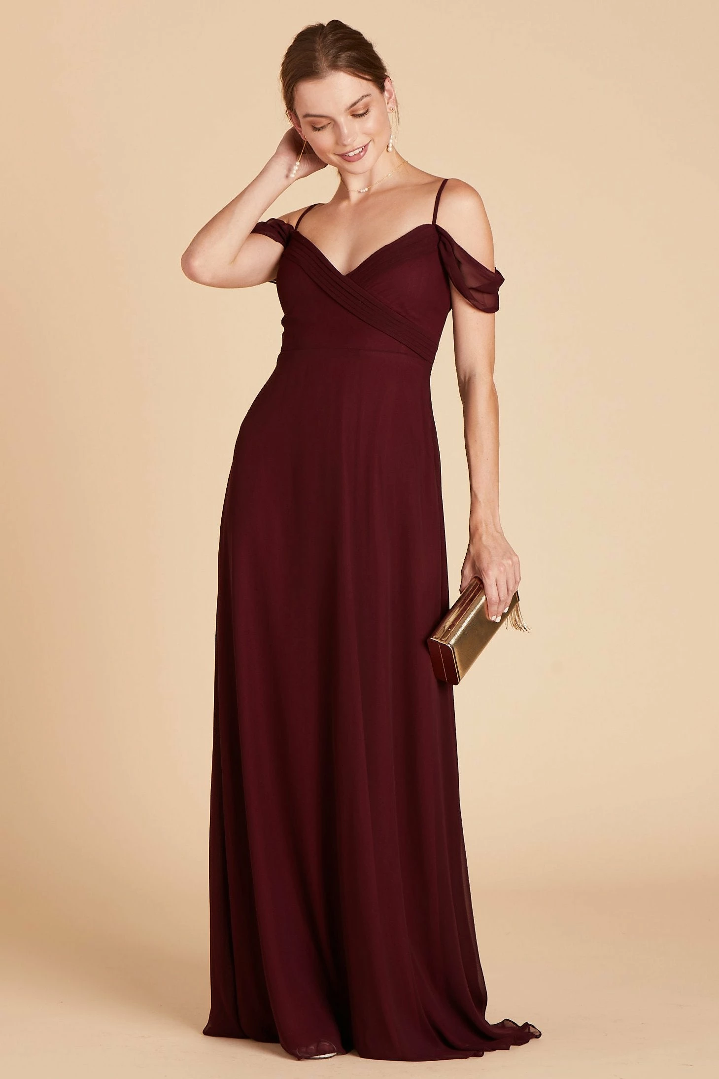 Spence Convertible Dress - Cabernet 4 Spence Convertible Dress - Cabernet - Image 4
