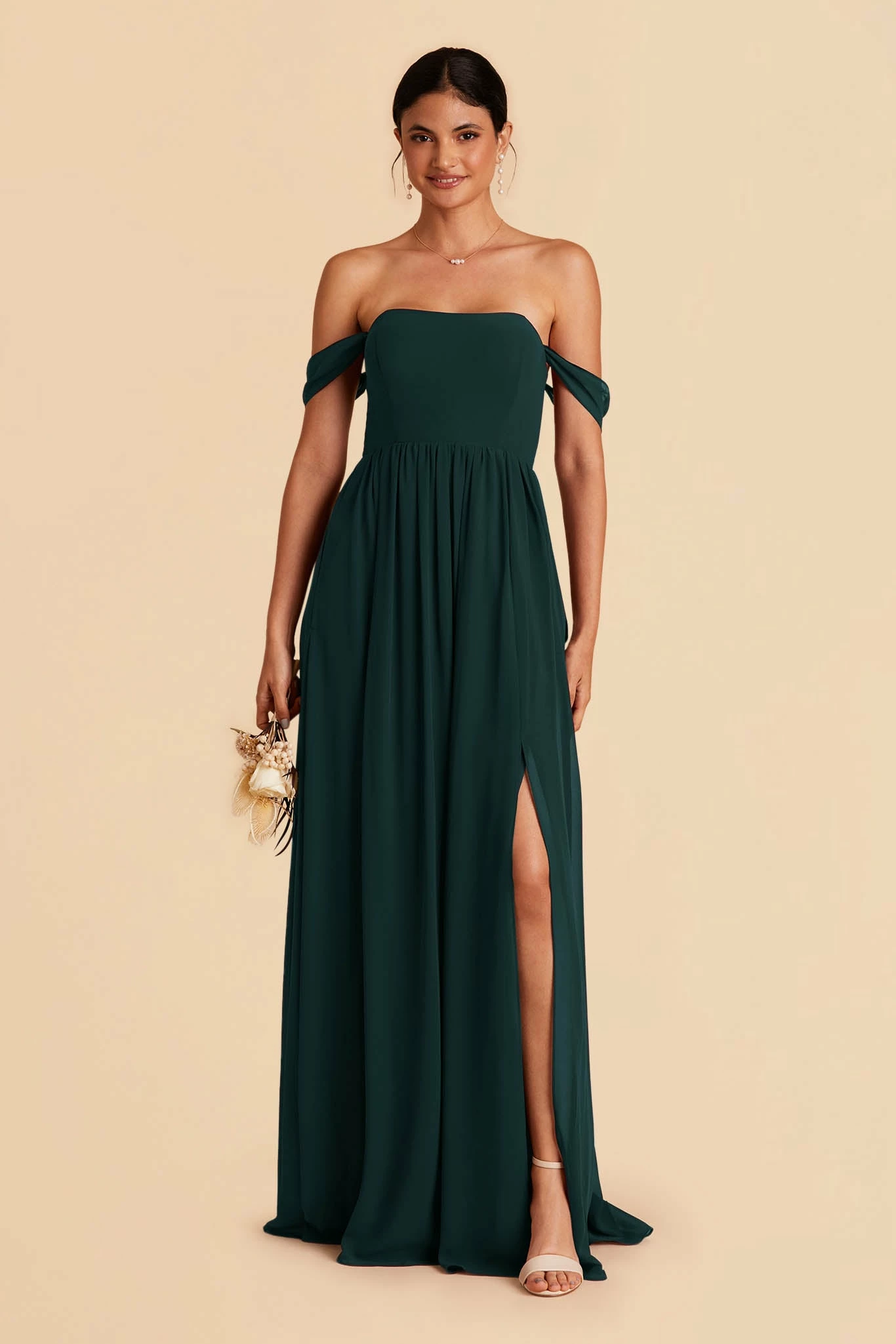August Convertible Dress - Emerald 1 August Convertible Dress - Emerald