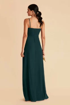Chris Convertible Chiffon Dress - Emerald -US Skirt Sales 2024 emerald chris convertible bridesmaid dress 06