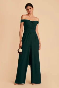 Gigi Convertible Jumpsuit - Emerald
