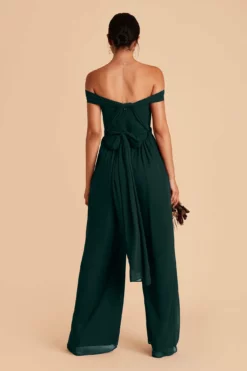 Gigi Convertible Jumpsuit - Emerald -US Skirt Sales 2024 emerald gigi convertible bridesmaid jumpsuit 03