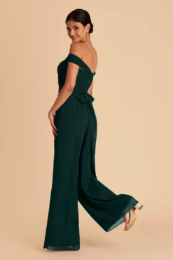 Gigi Convertible Jumpsuit - Emerald -US Skirt Sales 2024 emerald gigi convertible bridesmaid jumpsuit 04