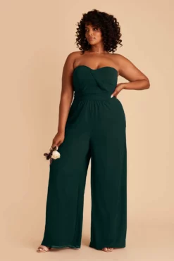 Gigi Convertible Jumpsuit - Emerald -US Skirt Sales 2024 emerald gigi convertible plus size bridesmaid jumpsuit 02 c18fc002 0c9a 4c2a 859b 20c16f52c62b