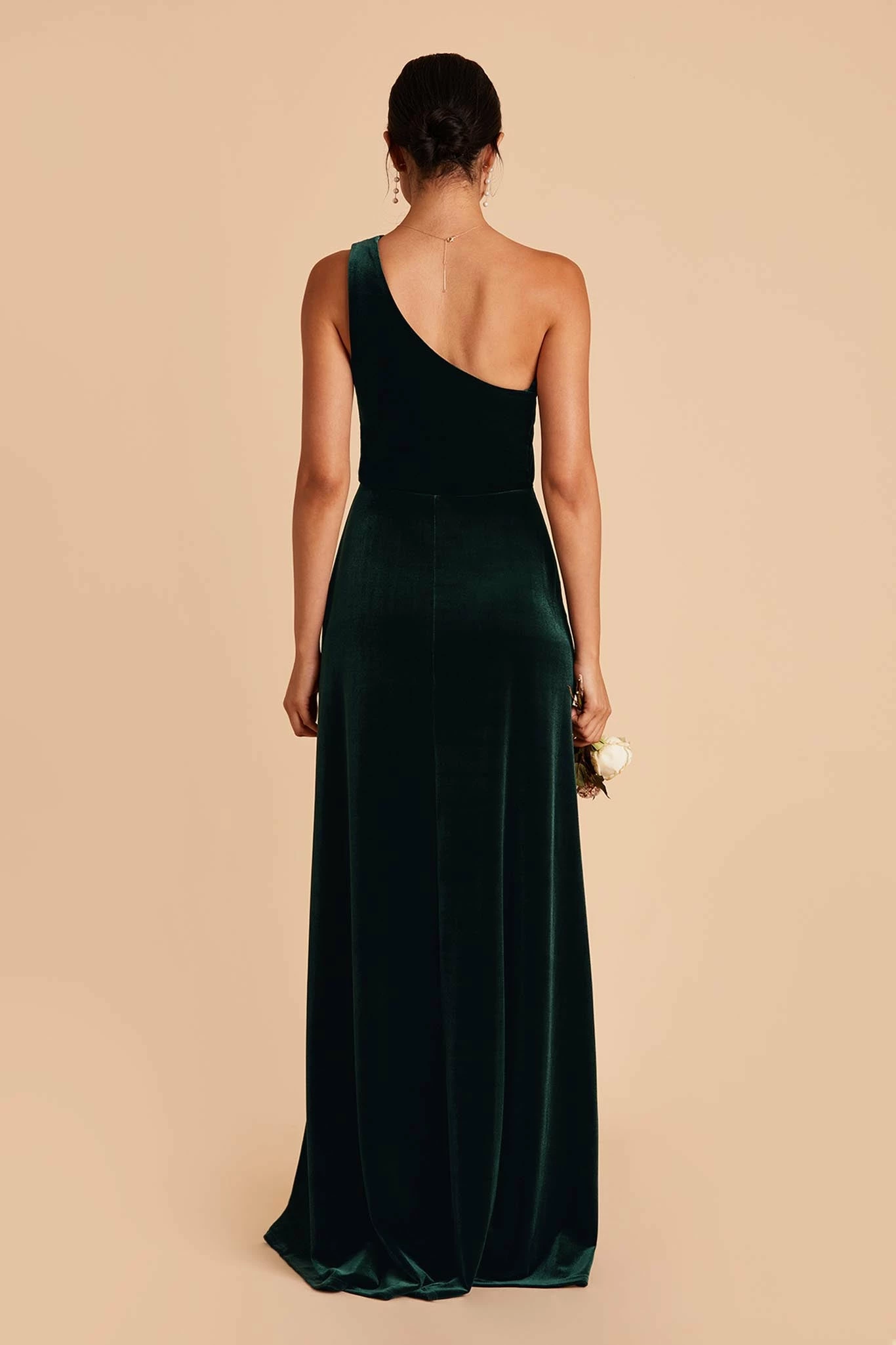 Kira Velvet Dress - Emerald 5 Kira Velvet Dress - Emerald - Image 5