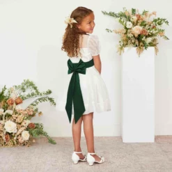 Liz Flower Girl Sash - Emerald -US Skirt Sales 2024 emerald liz flower girl sash 01 2a546e6c 1b11 48ef 8a47 0781b2cde315