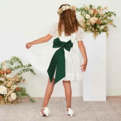 Liz Flower Girl Sash - Emerald -US Skirt Sales 2024 emerald liz flower girl sash 02 875df3ac 8943 45ee bce2 8ade3e345362