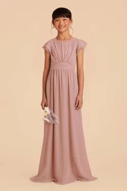 Celine Junior Dress - English Rose