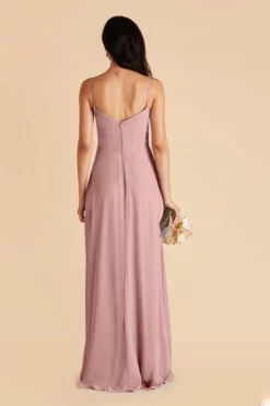 Devin Convertible Dress - English Rose -US Skirt Sales 2024 english rose devin convertible slit bridesmaid dress 04
