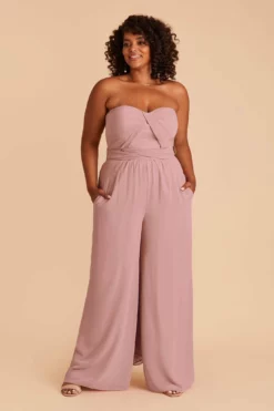 Gigi Convertible Jumpsuit - English Rose