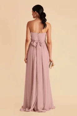 Grace Convertible Dress - English Rose 13 Grace Convertible Dress - English Rose -US Skirt Sales 2024 english rose grace convertible slit bridesmaid dress 04