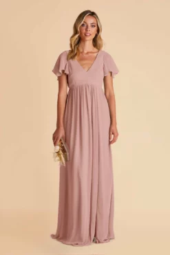 Hannah Empire Dress - English Rose