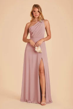 Kira Dress - English Rose -US Skirt Sales 2024 english rose kira convertible slit bridesmaid dress 02