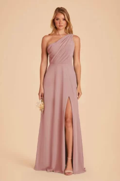Kira Dress - English Rose -US Skirt Sales 2024 english rose kira convertible slit bridesmaid dress 03